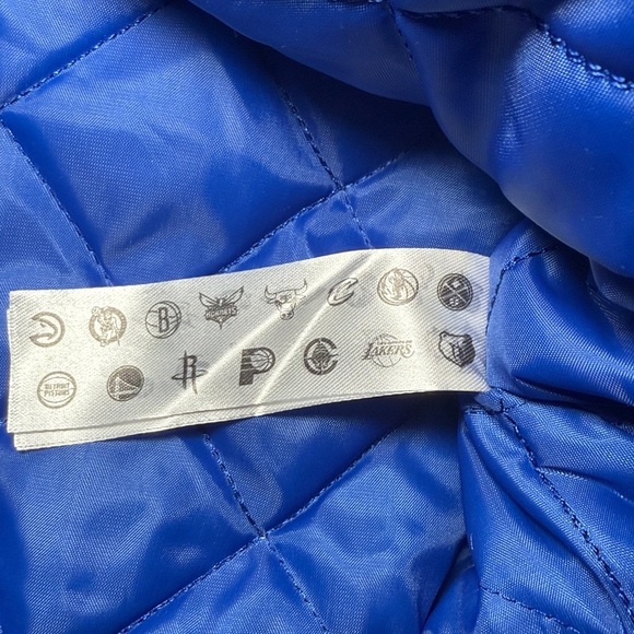 NEW! New York Knicks Ultra Game Satin Bomber Varsity Conference King Jacket - Picture 11 of 11